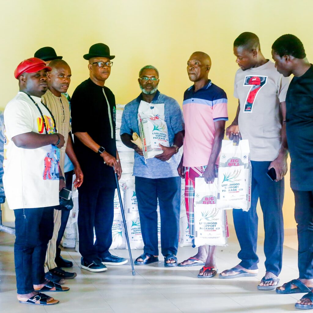 PRESENTATION OF LIVELIHOOD SUPPORT TO THE PEOPLE OF ASUKAMA